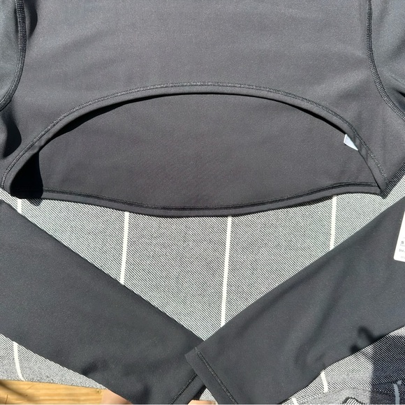 Athleta Black Eclipse Long Sleeve Cut Out Shrug - Picture 5 of 15